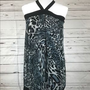 Tunic Dress Cheetah Black En Focus Medallion 10